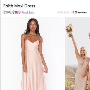 NEW WITH TAGS Show me your Mumu Faith Maxi Dress XS